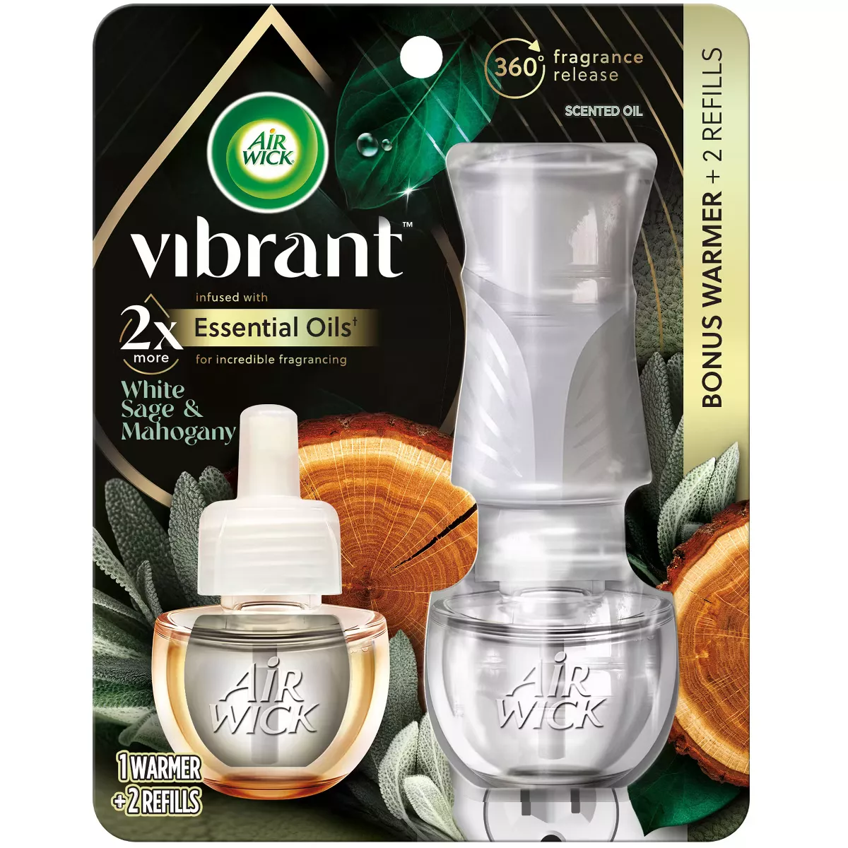 Air Wick Scented Oil Air Freshener - Winter Woods & Frosted Ivy - 1.34 Fl  Oz : Target