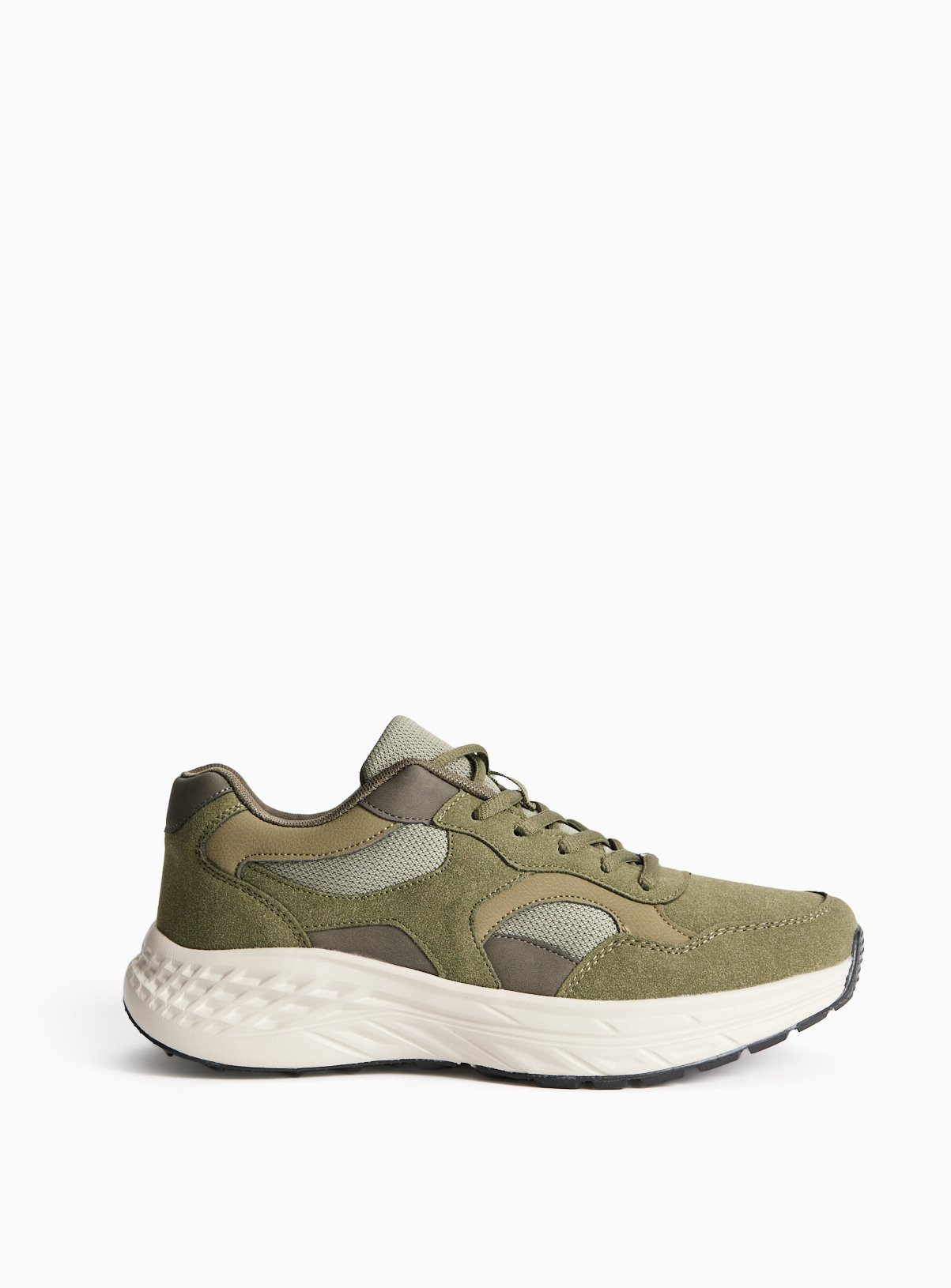 Khaki Panelled Hiker Trainers 11 | argos.co.uk