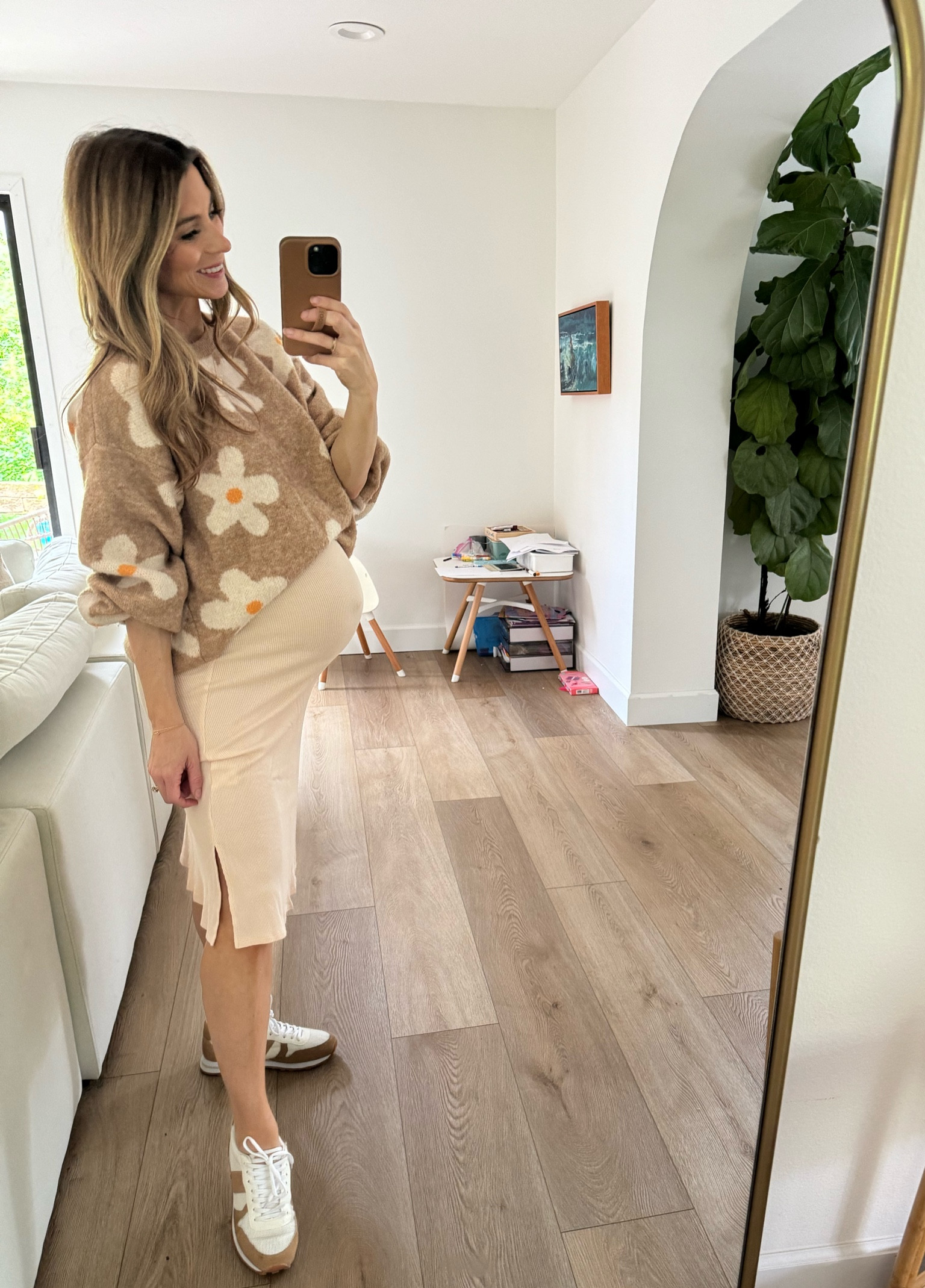 Trying to make wearing stretchy dresses & tennis shoes cool! 🤣 comfy & pregnant 👍

Pregnancy, maternity dress, tennis shoes, ribbed dress

#LTKbump #LTKSeasonal #LTKstyletip