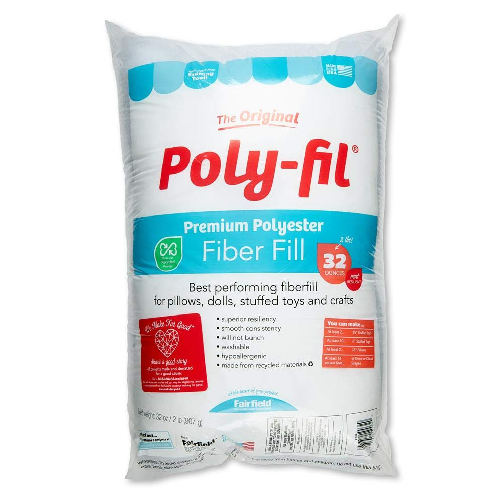 Poly-Fil Original Fiberfill America's Favorite 32 oz. Bag | Amazon (US)