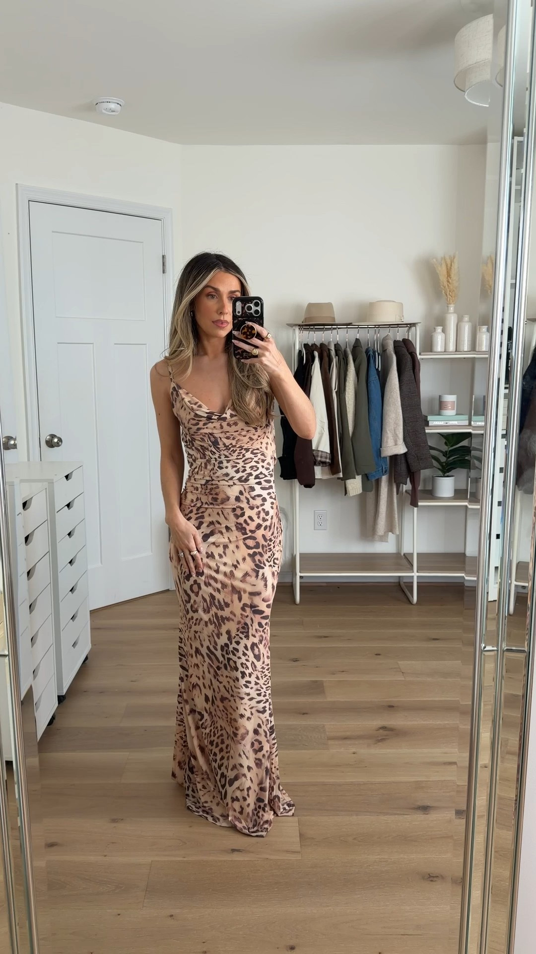 I’m obsessed with this leopard dress! It’s a look for less and comes in a ton of solid colors & prints. I plan on wearing this for vacation! I think it will be perfect for dinners! I’m 5’2 wearing a xs 

Vacation dress
Leopard dress
Leopard print 
Amazon dress
Amazon fashion 
Date night dress
Valentine’s Day dress
Valentines dress 
Wedding guest dress

#LTKPetite #LTKFindsUnder100 #LTKWedding