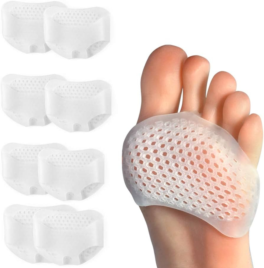 Toe Pads Ball of Toe Cushions Metatarsal Pads Ball of Foot Pads Mortons Neuroma Callus Metatarsal... | Amazon (US)
