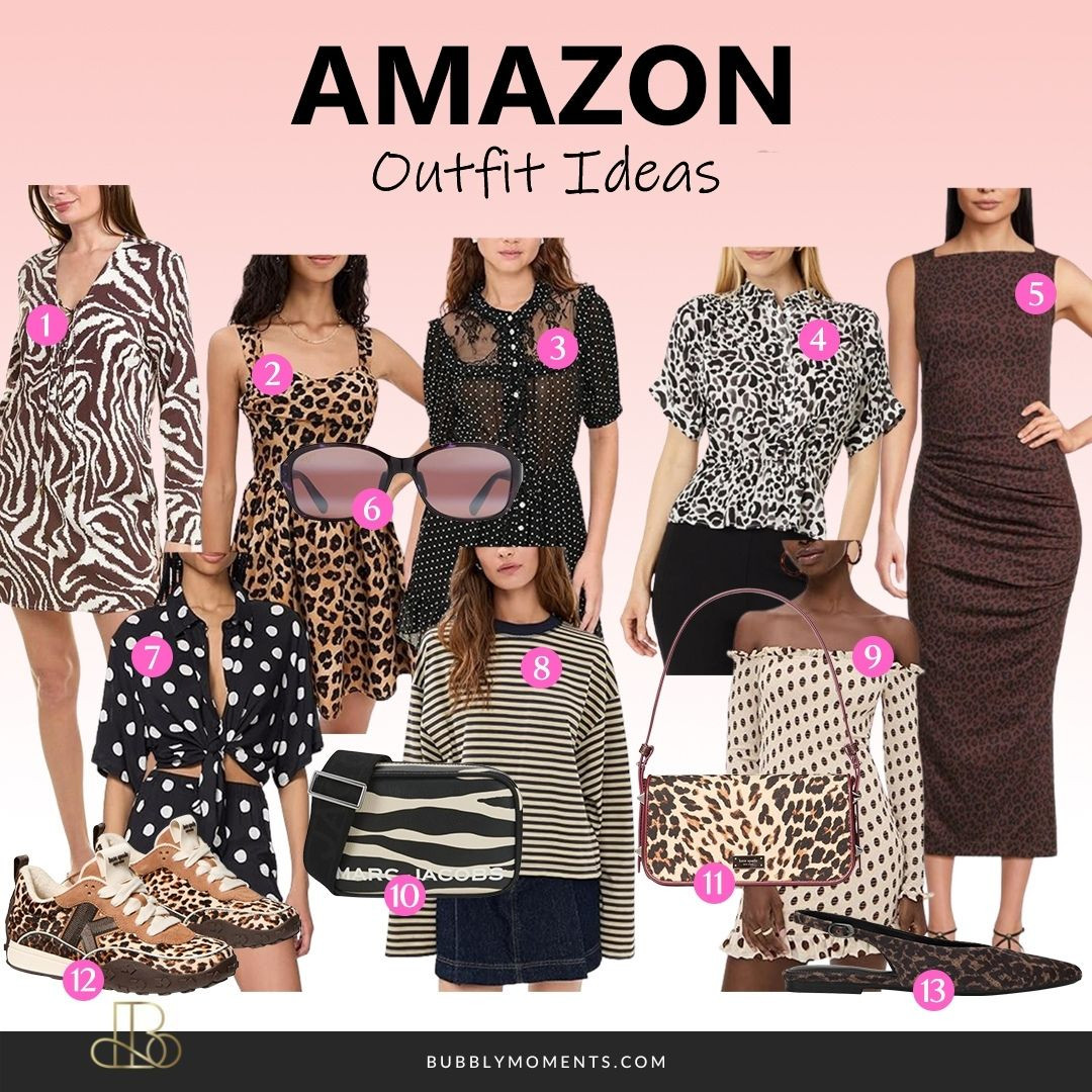 Amazon outfit ideas you’ll want to save 🤍 These cute and easy looks are perfect for everyday style. From the polka dot blouse and cozy striped sweater to the sheer mesh tops and classic cardigans, these pieces are simple but stylish. Pair them with denim, skirts, or shorts to create effortless outfits for coffee dates, casual days, or weekend plans. I also love the cherry print bags and statement shoes that add a fun touch to any outfit. These are great wardrobe pieces you can mix and match all season. Tap to shop your favorites and save this for outfit inspiration!
#LTKootd #LTKStyle #LTKFinds #LTKFashion#amazonfashion #amazonfinds #amazonstyle #amazonoutfits #outfitideas #womensfashion #casualstyle #everydaystyle #styleinspo #fashioninspo #ootd #dailyoutfits #trendingoutfits #cuteoutfits #streetstyle #styleideas #fashionfinds #amazonmusthaves #amazonfashionfinds #falloutfits #winteroutfits #cozyoutfits #sweaterweather #whatiwore #outfitinspo 

 