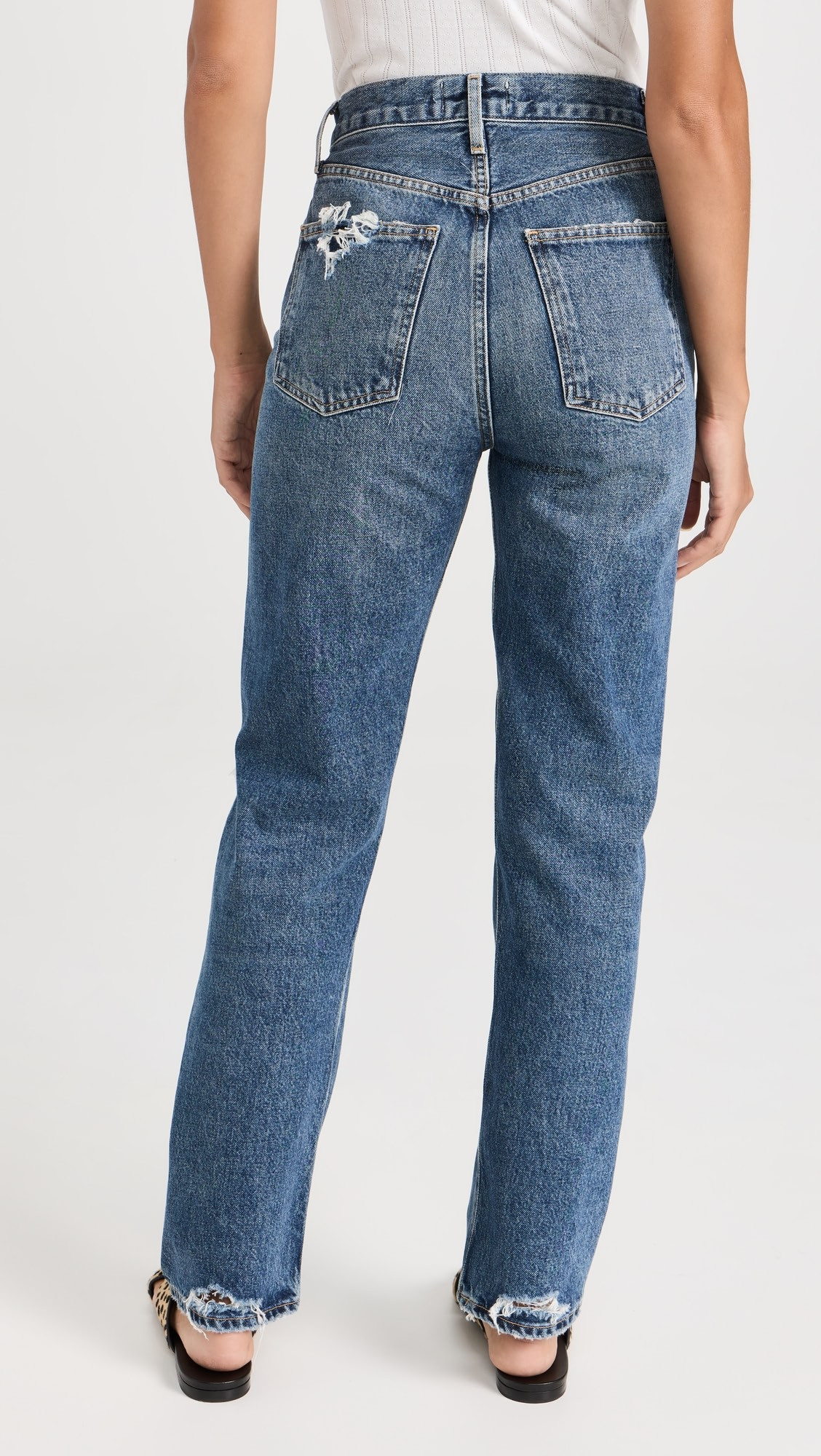 AGOLDE 90's Pinch Waist High Rise Straight Jeans | Shopbop | Shopbop