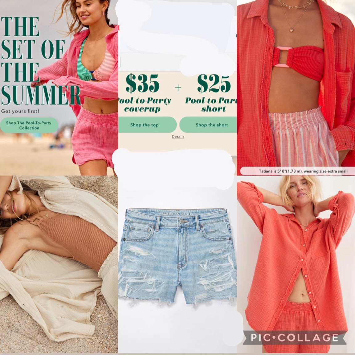 American eagle sets on sale! Summer, beach, vacation, swim, beach, spring break, coverup, bikini, bathing suit 

#LTKsalealert #LTKfindsunder50 #LTKswim