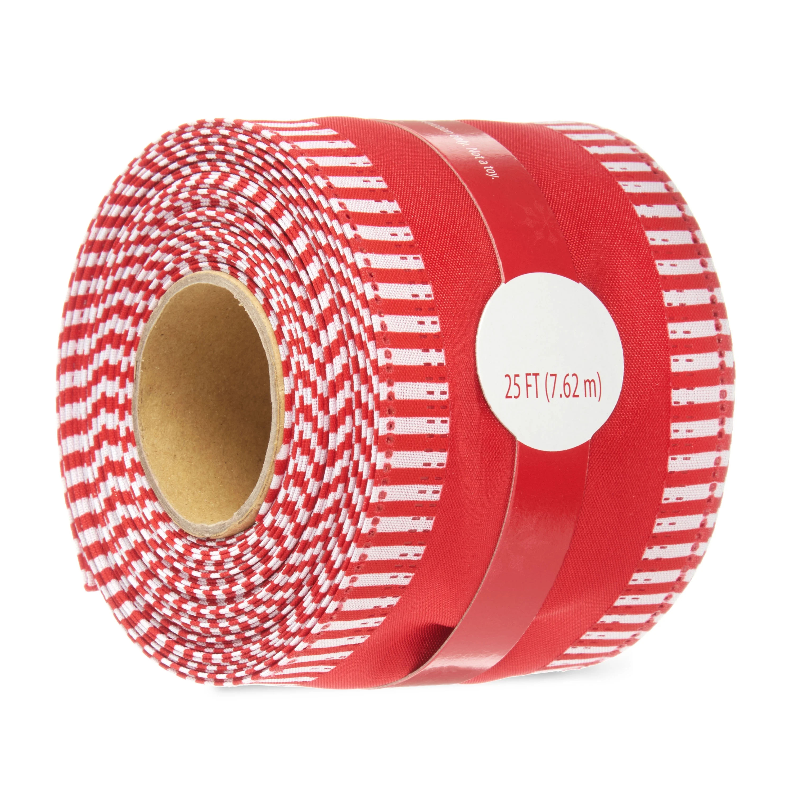 Holiday Time Ribbon, Railroad Stripe, 25' - Walmart.com | Walmart (US)