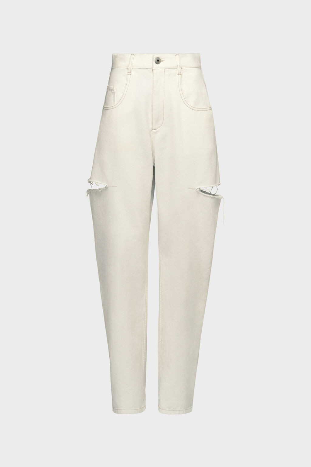Denim jeans with slash details | Maison Margiela US