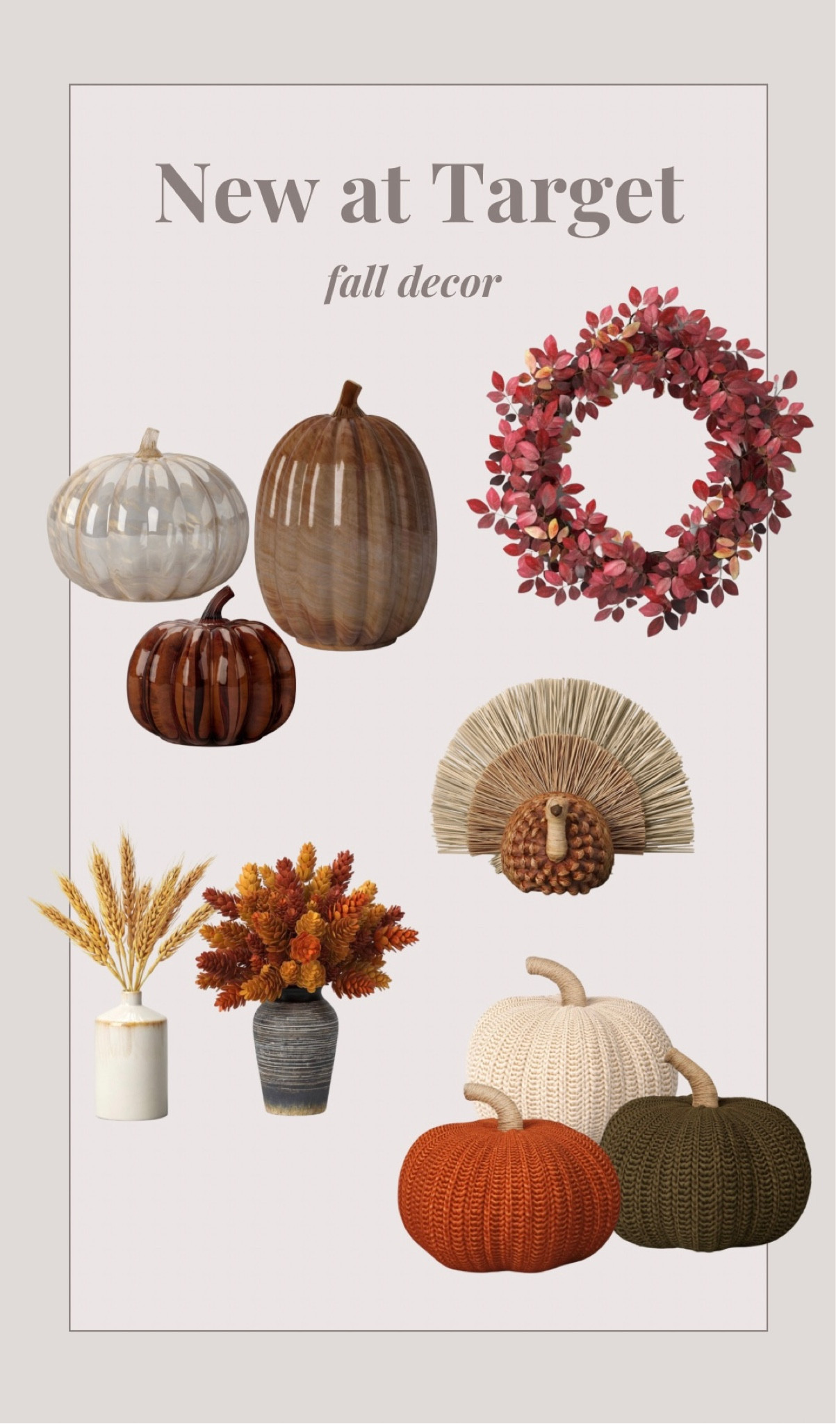 Fall home decor at Target

#LTKunder50 #LTKhome #LTKunder100