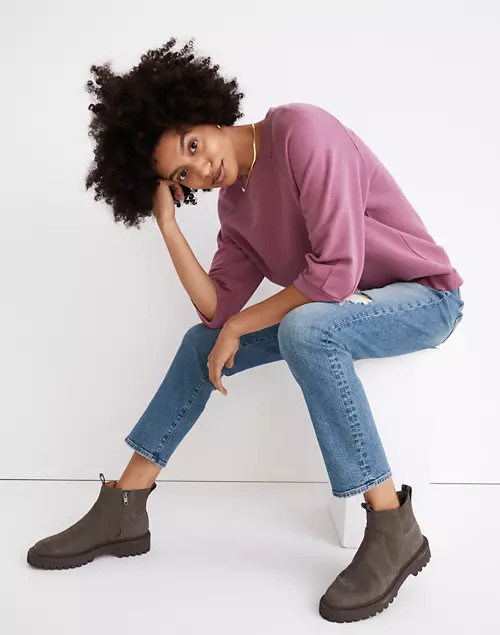 (Re)sourced Cotton Cloudberry Sweatshirt | Madewell