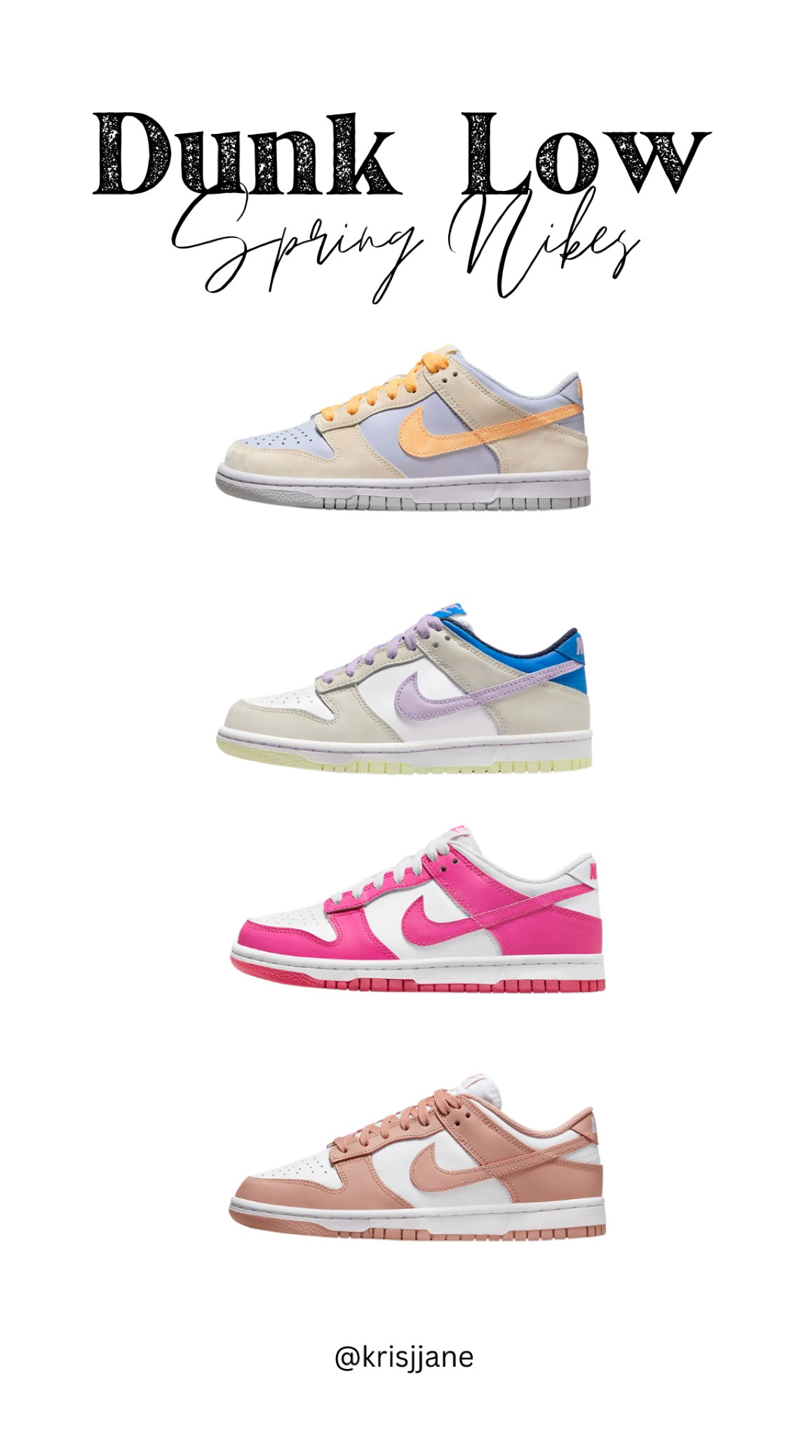 Spring Nike Dunk 🌸

#Nike #DunkLow #Sneakers #Spring #Shoes

#LTKshoecrush #LTKfitness #LTKworkwear
