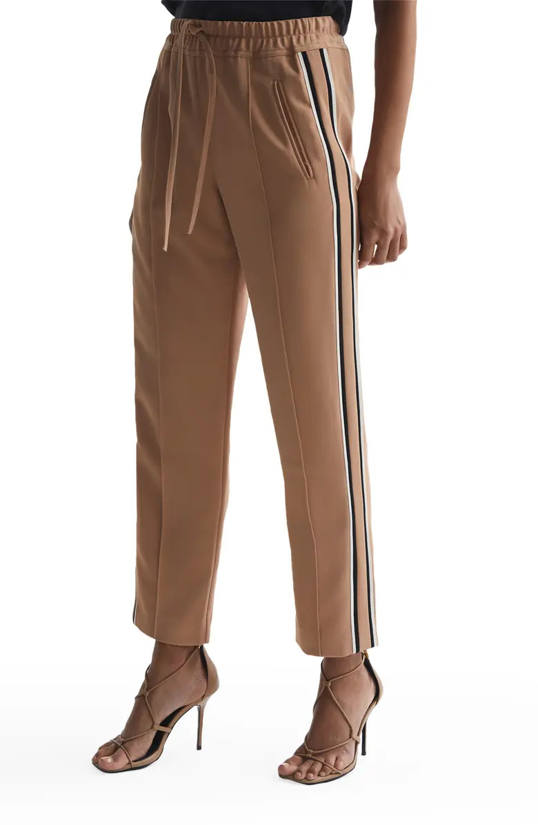 Reiss Tre Side Stripe Tapered Pants | Nordstrom | Nordstrom