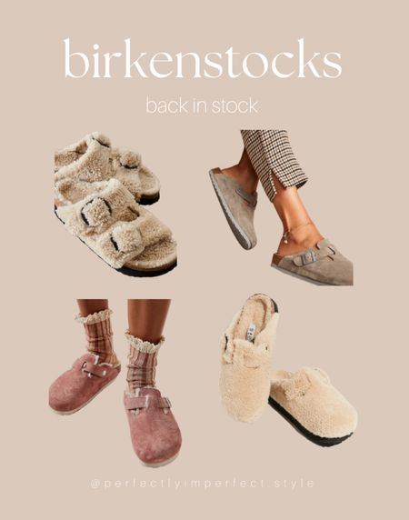 Birkenstocks back in stock! 
Gifts for her 
Birkenstock clogs 

#LTKGiftGuide #LTKHoliday #LTKshoecrush
