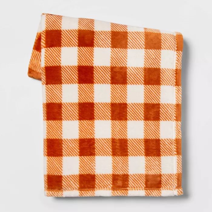 Checkered Throw Blanket | Target