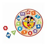 Melissa & Doug Disney Mickey Mouse Wooden Shape Sorting Clock | Amazon (US)