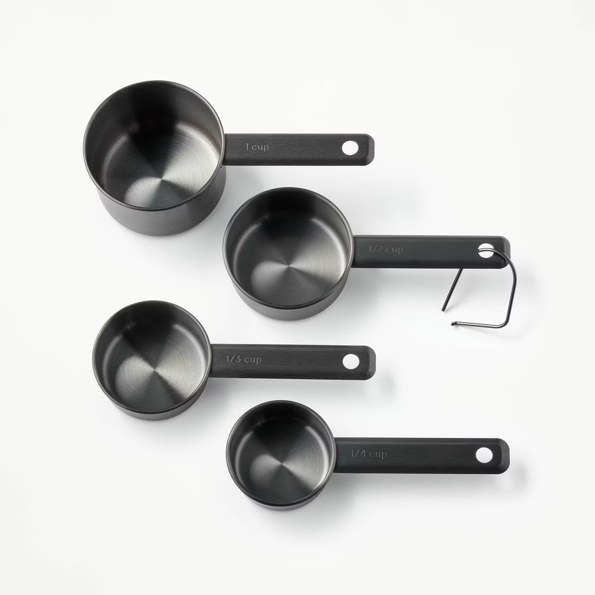 4pc Stainless Steel Measuring Cups - Figmint™ | Target