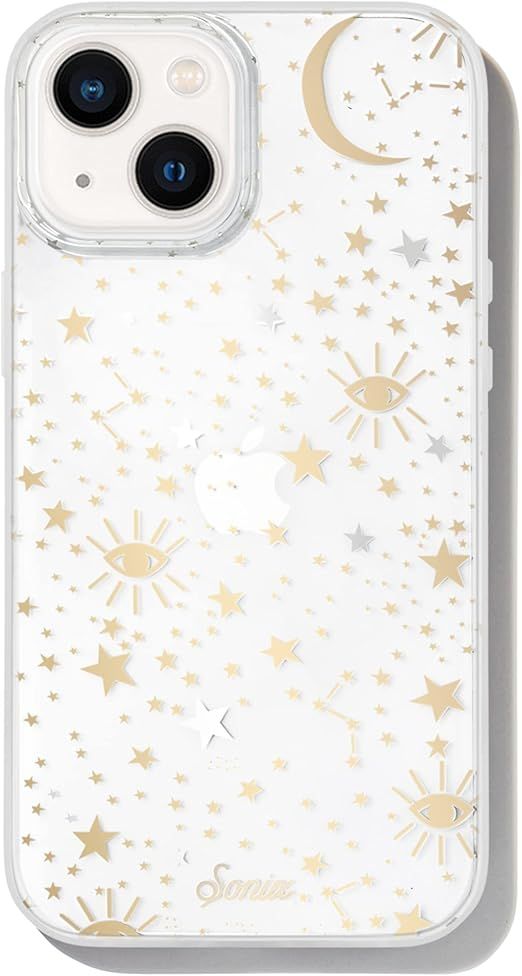 Sonix Cosmic Stars Case for iPhone 13 [10ft Drop Tested] Protective Gold Silver Star Clear Cover ... | Amazon (US)