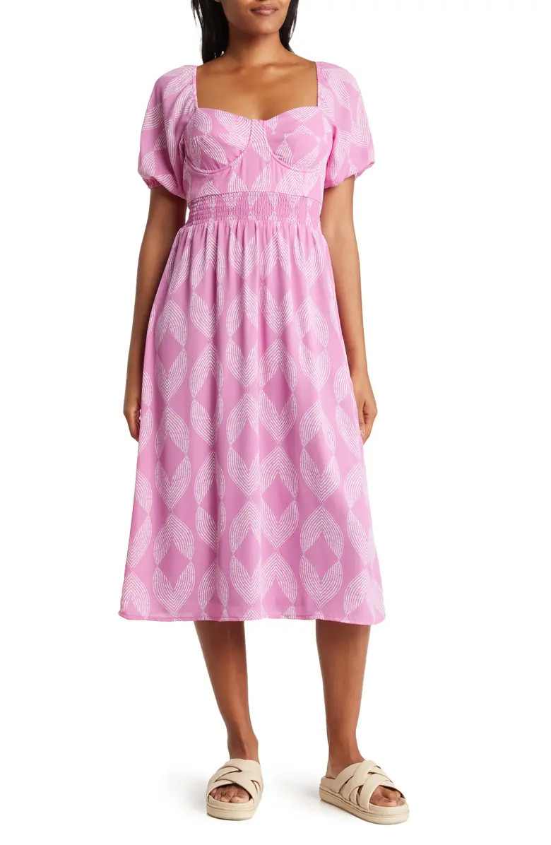 Sweetheart Midi Dress | Nordstrom Rack