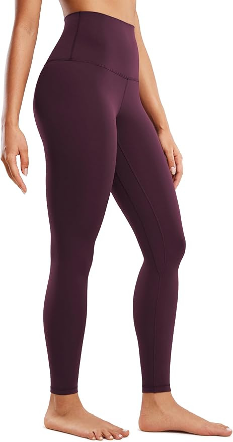 CRZ YOGA Butterluxe Super High Waist Leggings 28" - Full Length Buttery Soft Womens Yoga Pants Ov... | Amazon (US)