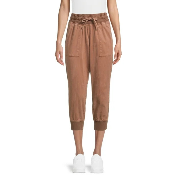 Time And Tru Women’s Relaxed Utility Jogger Pants - Walmart.com | Walmart (US)