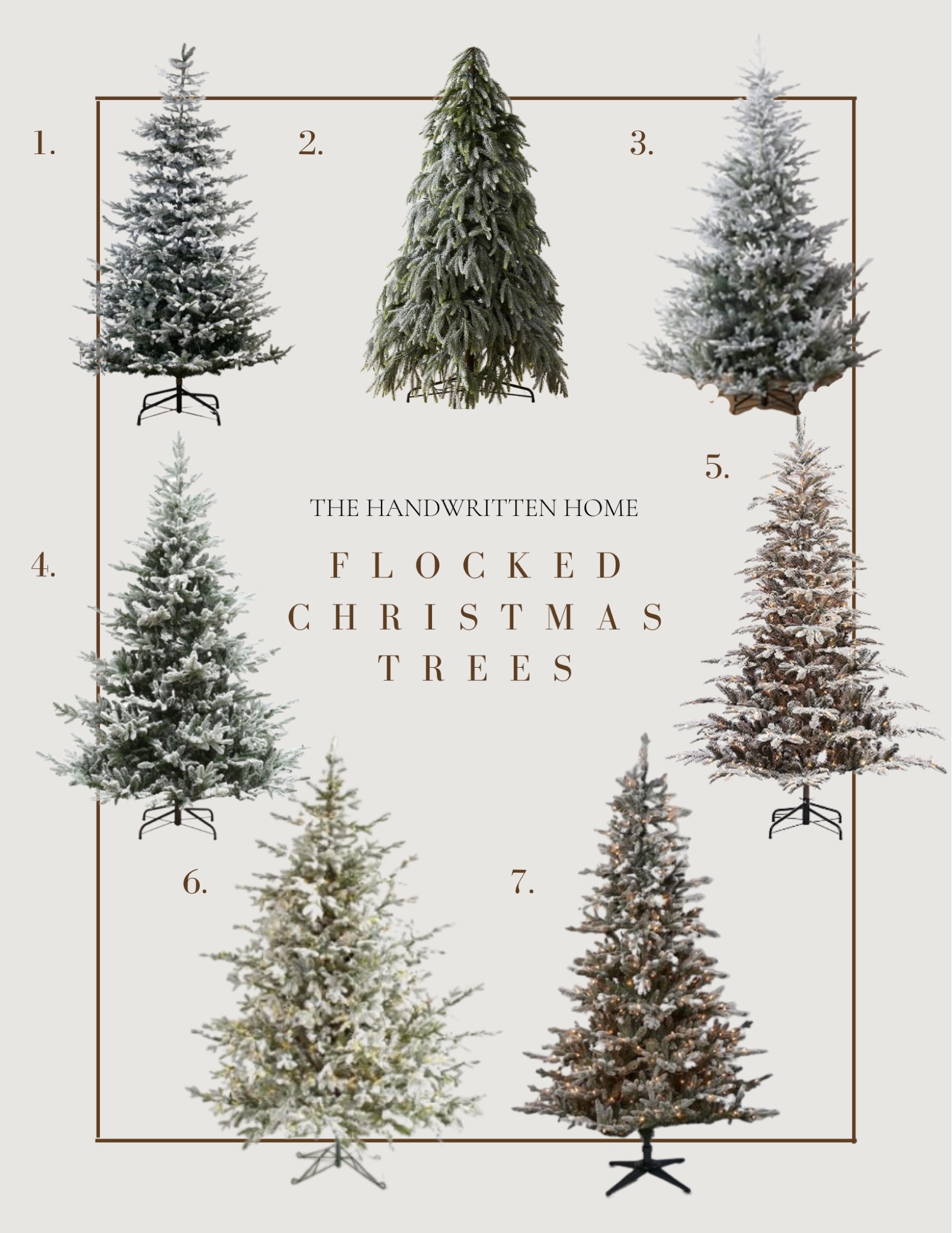 Flocked Christmas Tree Round Up! All still in stock!
No.3 is my favorite!

Snowy tree, flocked artificial tree, balsam fir tree, aspen christmas tree, artificial snowy christmas tree, best faux christmas tree


#LTKHoliday #LTKsalealert #LTKhome