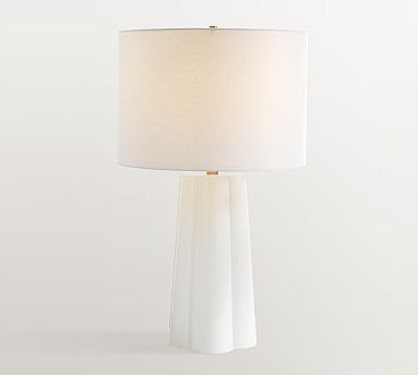 Bella Milk Glass Table Lamp (28") | Pottery Barn (US)