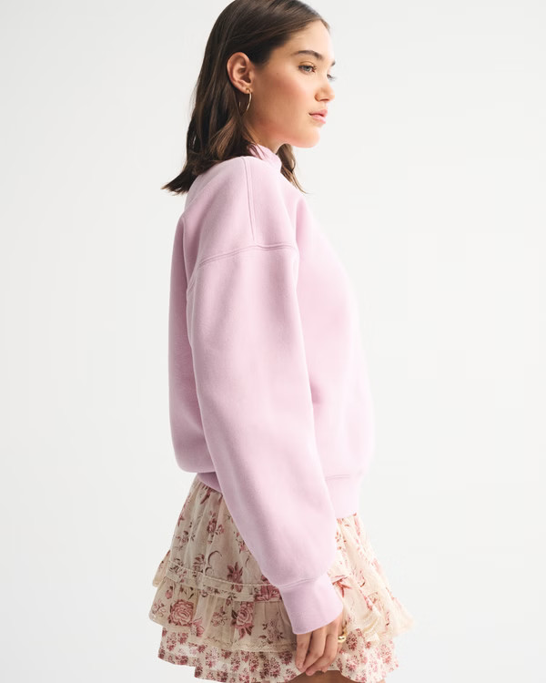 Sunday Mockneck Crew | Abercrombie & Fitch (US)