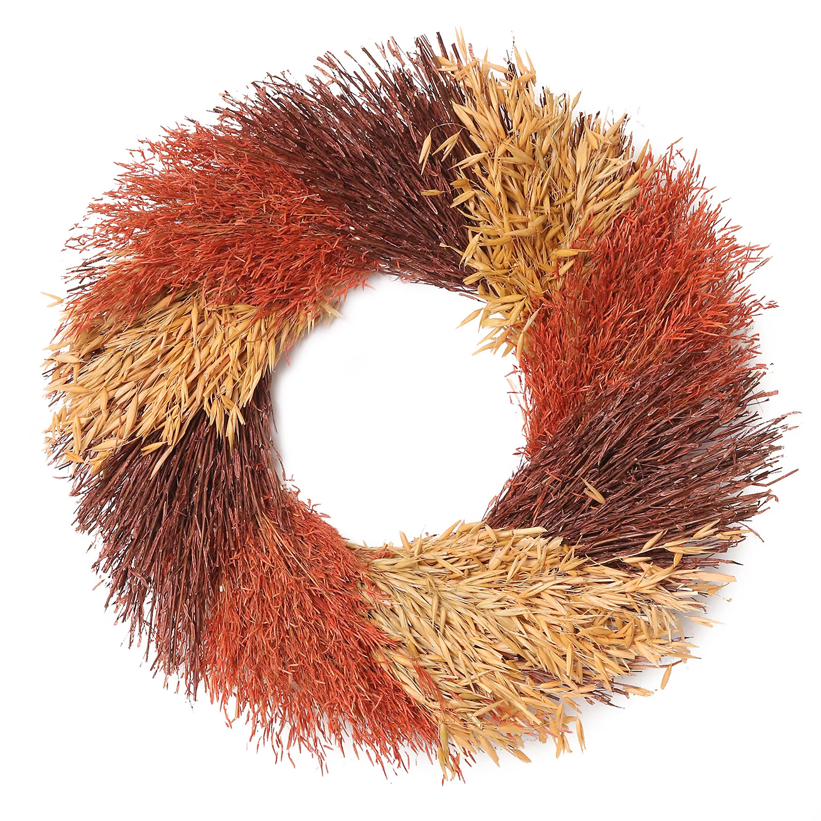 Sonoma Goods For Life® Dried Botanicals Tri-Color Wreath | Kohl's