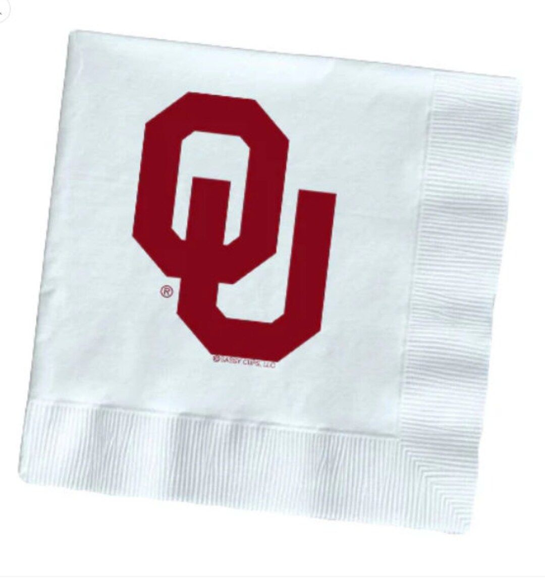 OU Cocktail Napkins: 20 Pack - Ready to Ship | Etsy (US)