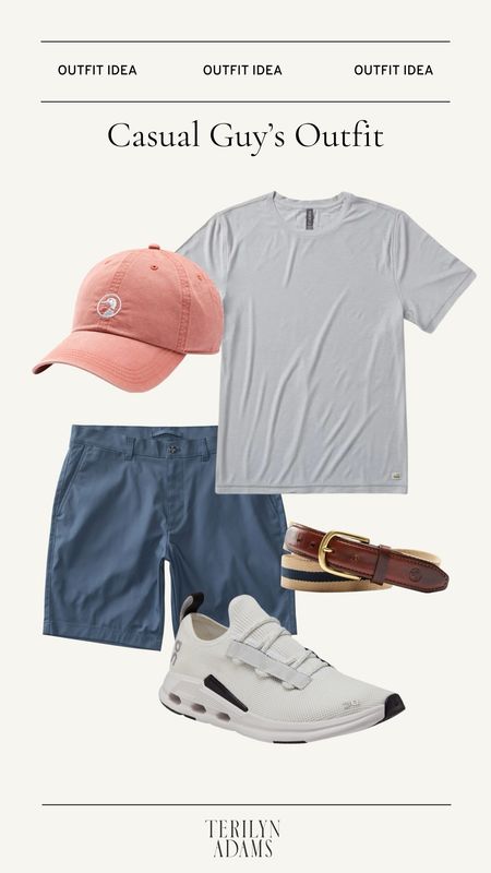 Casual men’s outfit. Tommy loves these Duck Head shorts— he has every color! #LTKmens 

#LTKSeasonal