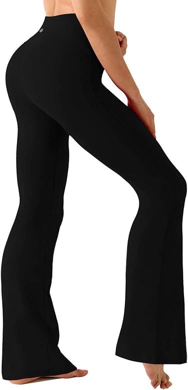 BUBBLELIME 29"/31"/33"/35"/37" 3 Styles Women's High Waist Bootcut Yoga Pants Basic/Out Pockets W... | Amazon (US)