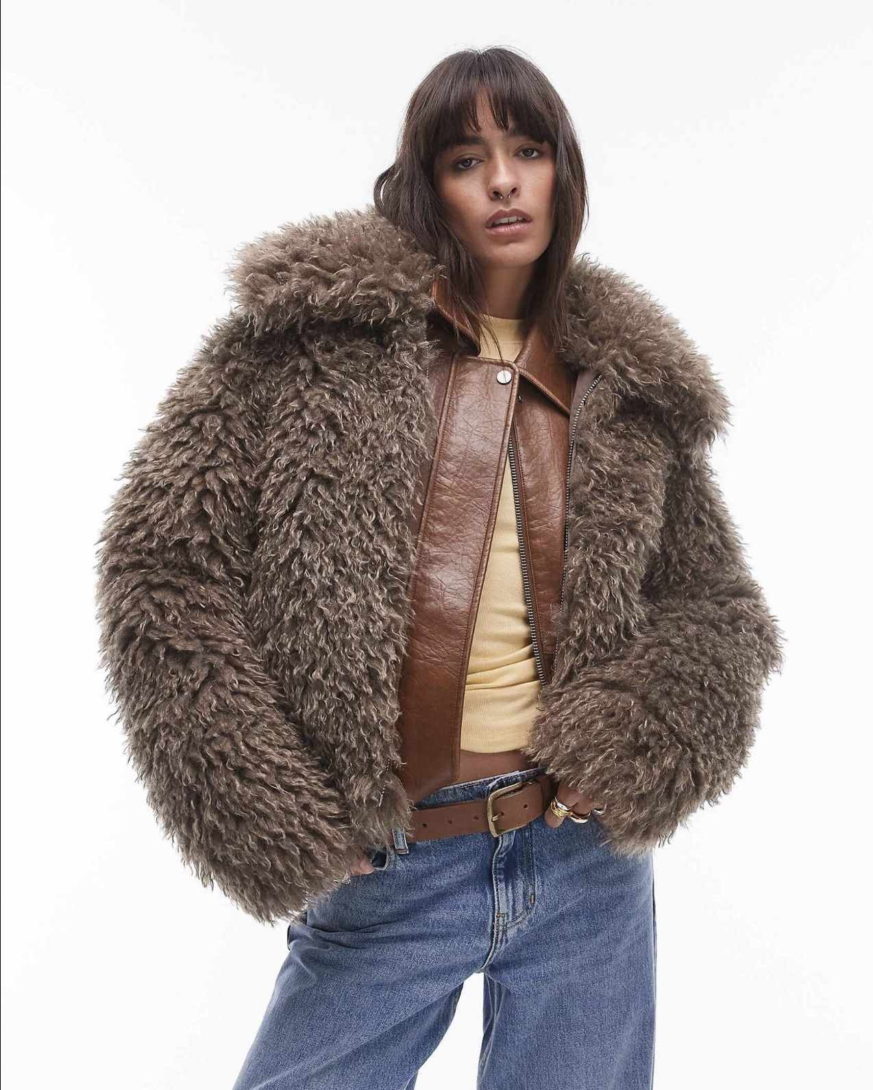 A gorgeous faux Mongolian fur coat! Perfect for making the colder days stylish, with a luxe look! 

#LTKautumn #LTKwinter #LTKCyberWeek