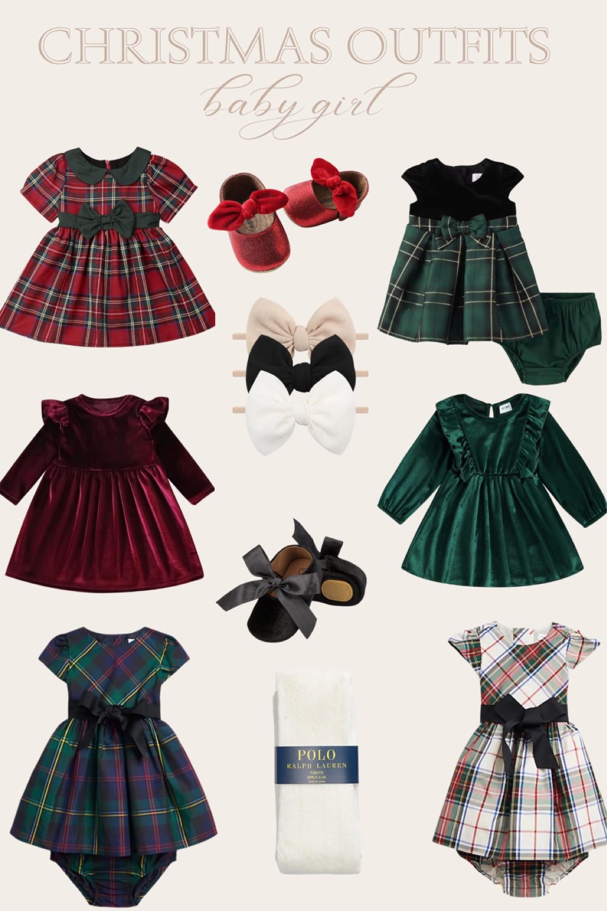 Christmas baby outfit
Christmas toddler dress
Christmas dress 
Baby shoes 
Baby bows 
Amazon finds


#LTKHoliday #LTKfamily #LTKbaby
