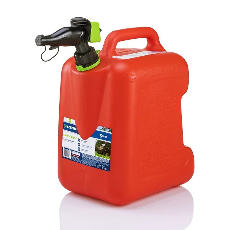 Scepter 5 Gallon SmartControl Gas Can with Rear Handle, FSCG502, Red Fuel Container | Walmart (US)