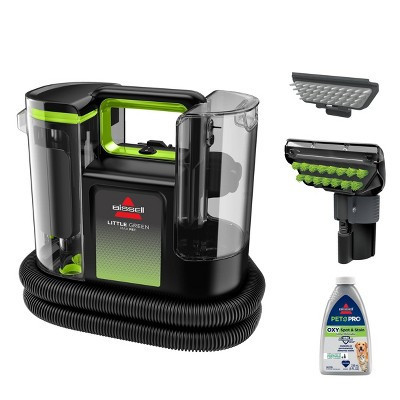 BISSELL Little Green Max Pet Hair Pick-Up Portable Carpet Cleaner 3857 15' 3" Cleaning Path Black | Target