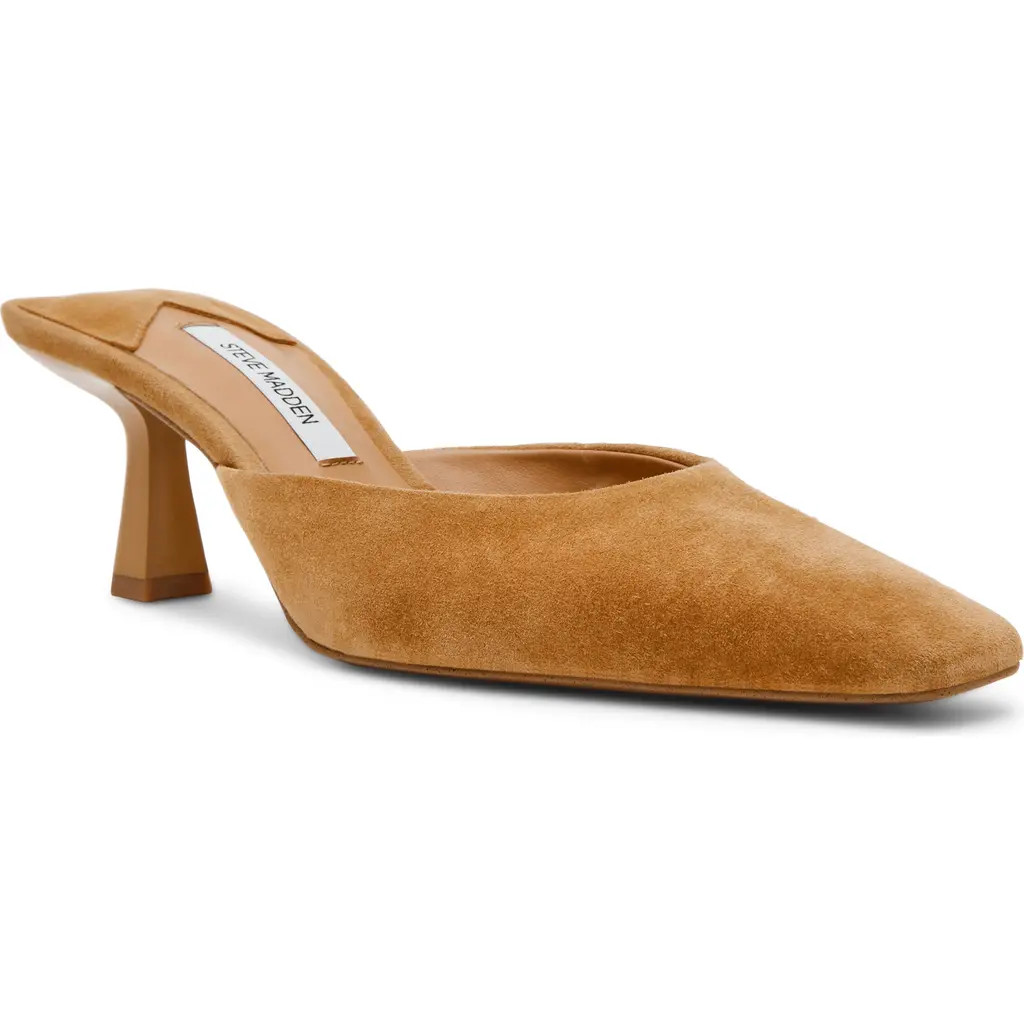 Steve Madden Alyse Mule in Tan Suede at Nordstrom, Size 6.5 | Nordstrom