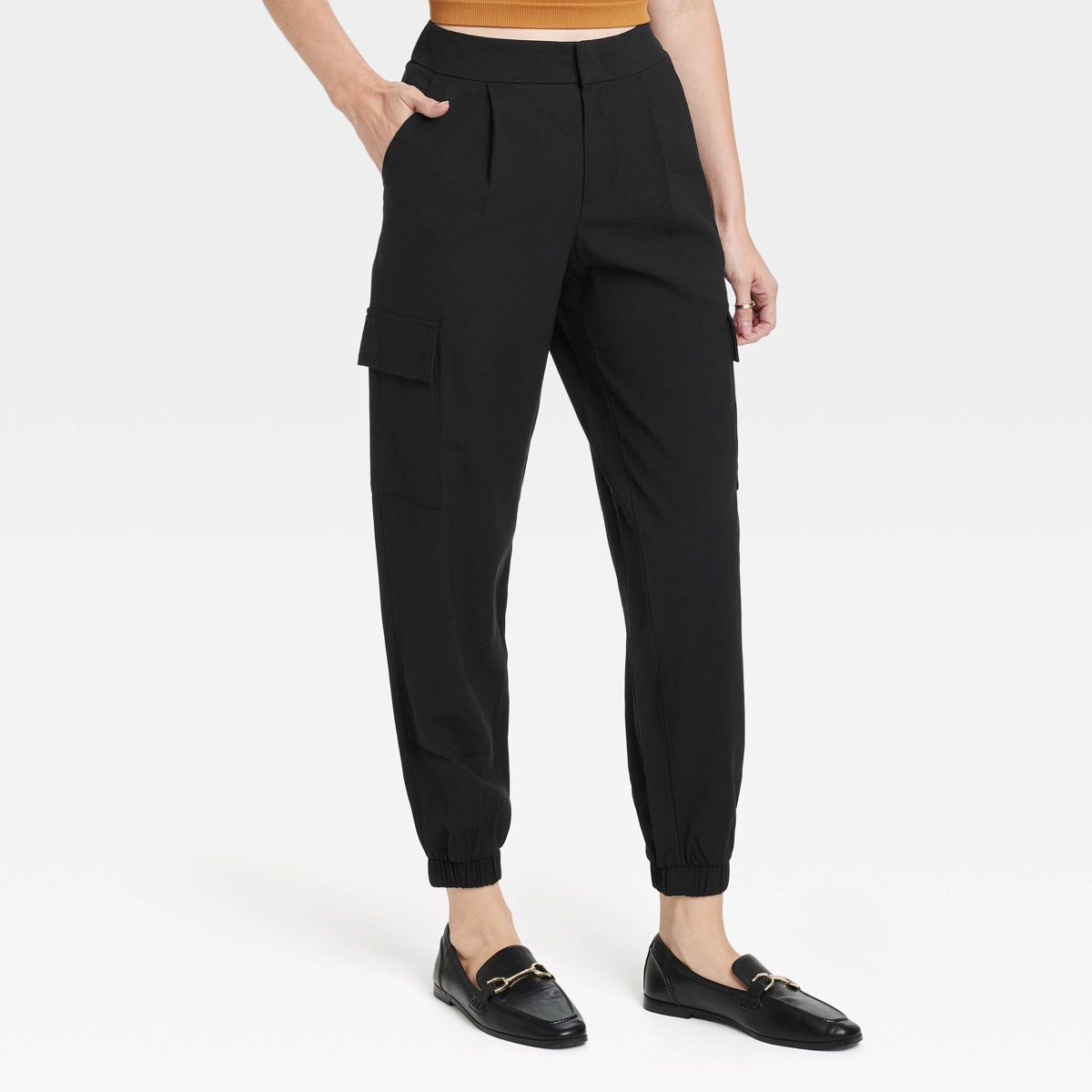 Women's High-Rise Ankle Jogger Pants - A New Day™ | Target