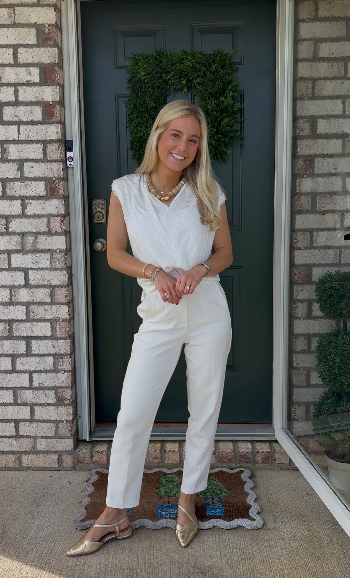 I love an all white outfit for summer!! 🤍☀️

#LTKdayinmylife #LTKgrwm #LTKootd