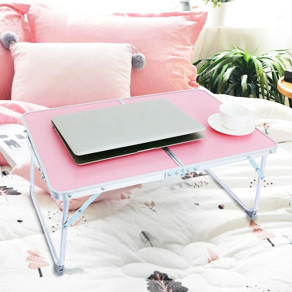 iLH Large Bed Tray Foldable Portable Multifunction Laptop Desk Lazy Laptop Table | Walmart (US)