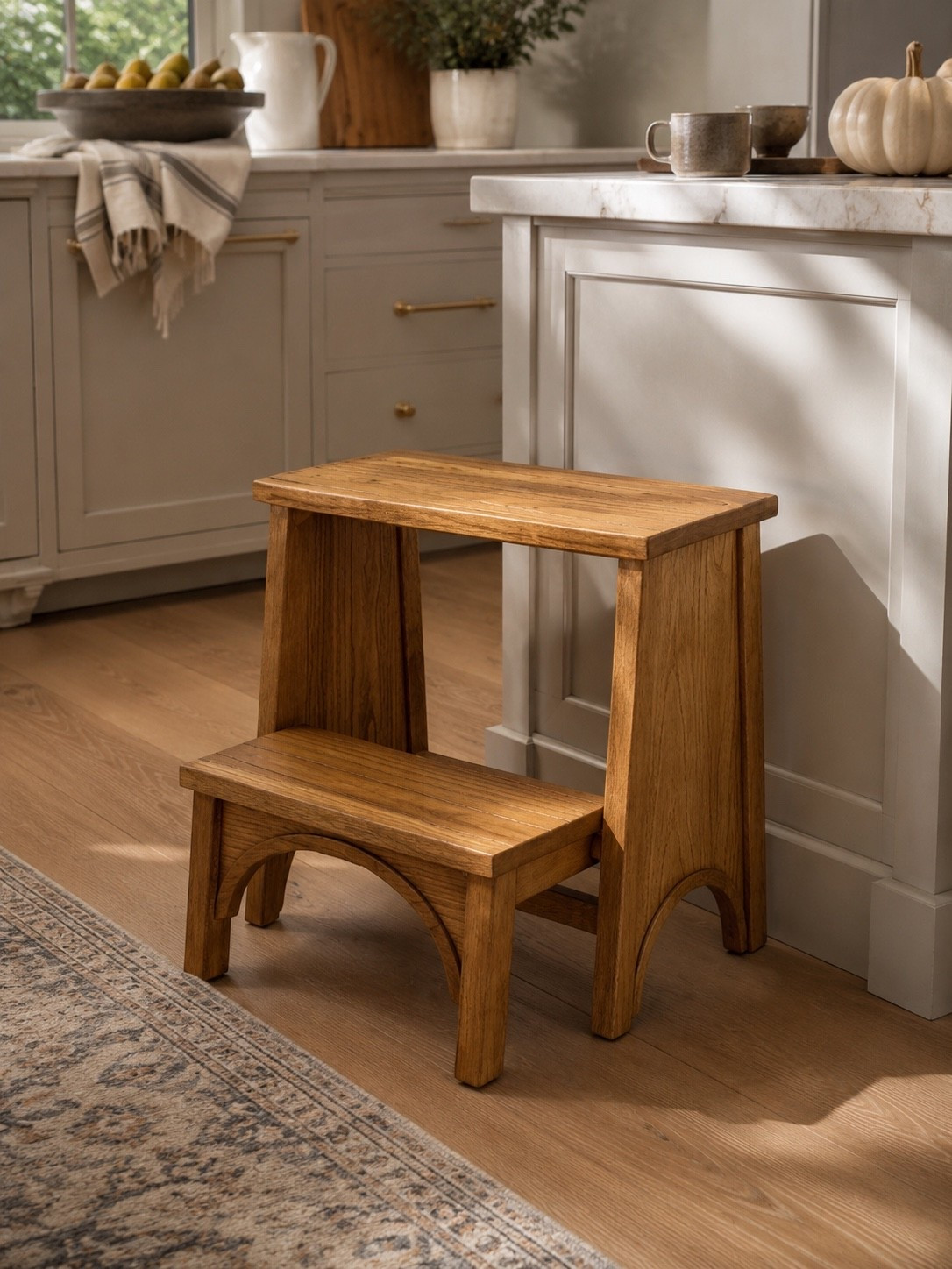 The Hearth & Hand Arch Step Stool is BACK and this time in 4 colors 😱 Wood frame, pretty arched detail, and a slide-in lower step so it goes from 2-step to compact single-step. Last time this dropped it sold out immediately, restocked, then sold out AGAIN. Run, don’t walk

Home decor target home finds