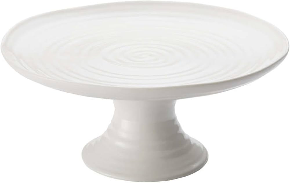 Portmeirion Sophie Conran White Mini Cake Stand | 6.5 Inch Cupcake Stand for Dessert Display at W... | Amazon (US)
