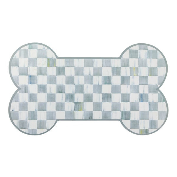 MacKenzie-Childs Sterling Check Pup Placemat | MacKenzie-Childs