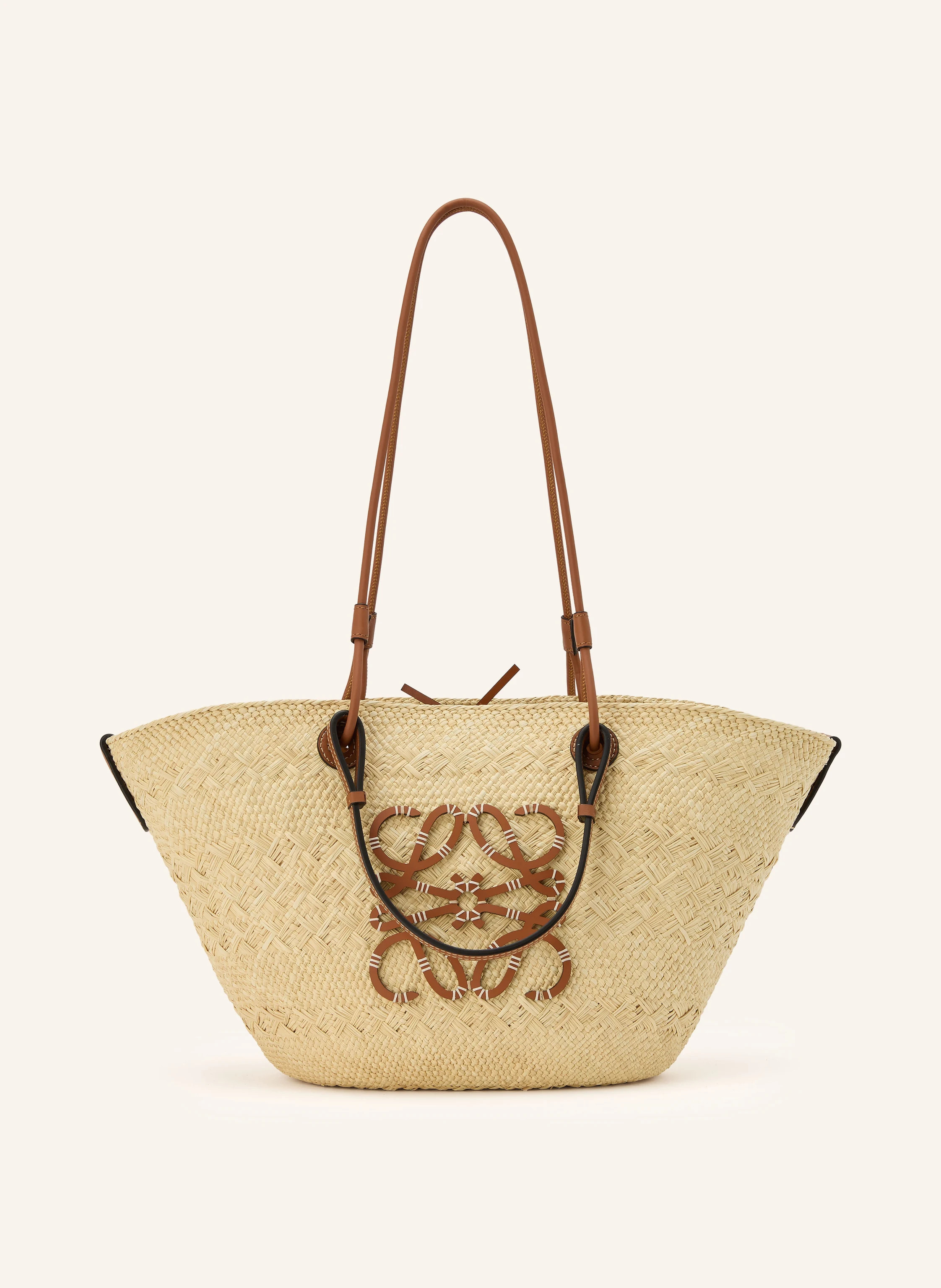 LOEWE Shopper ANAGRAM MEDIUM in beige / braun | Breuninger (DACH)