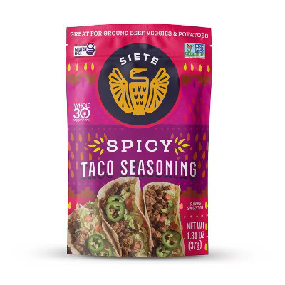 Siete Spicy Taco Seasoning - 1.31oz | Target