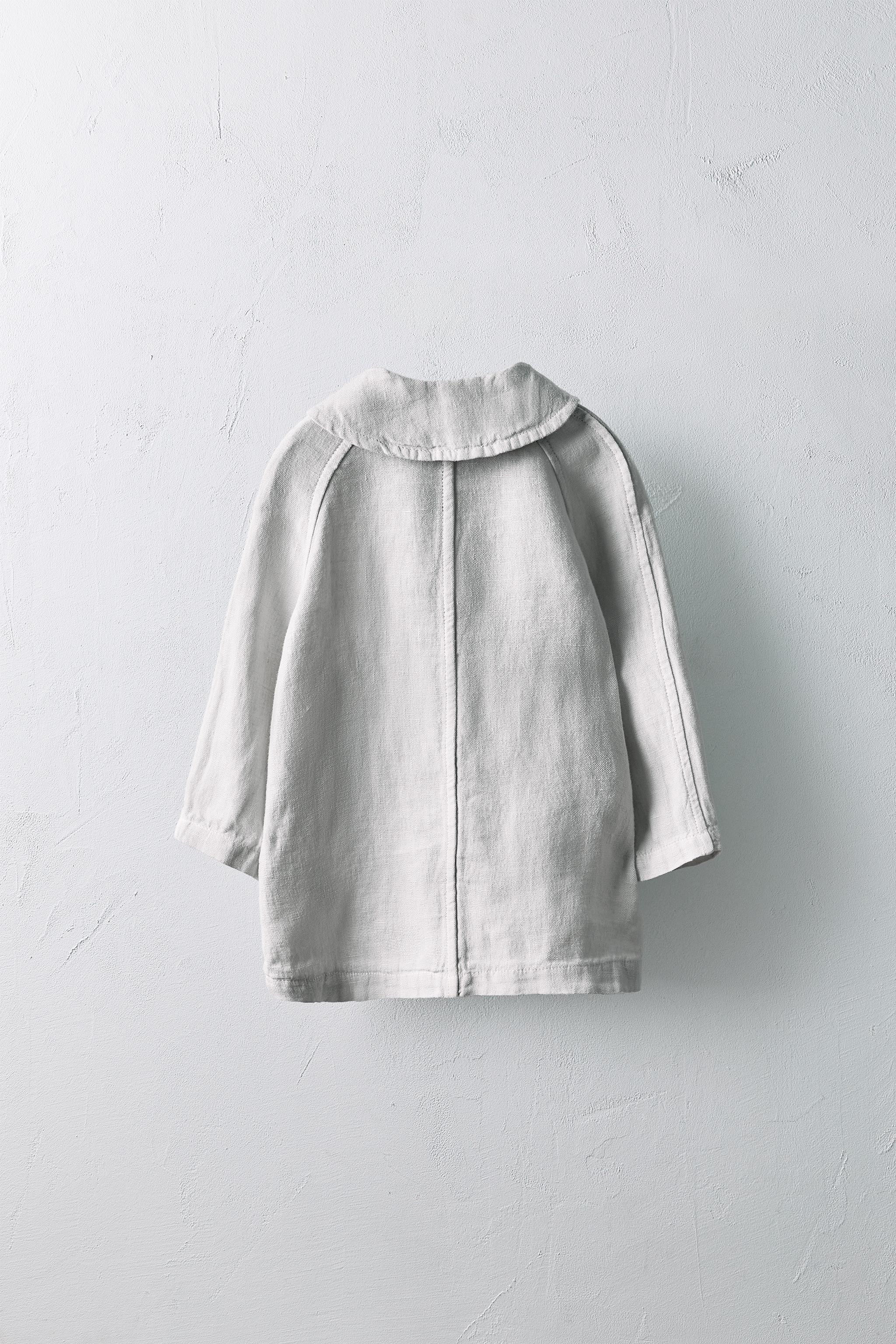 AGES 2-5/ LIMITED EDITION 100% LINEN TRENCH COAT | Zara US