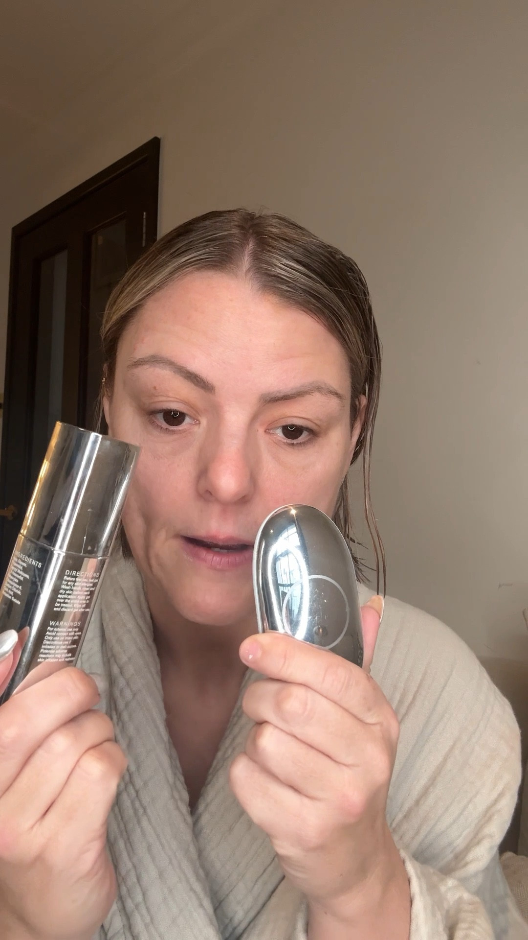 My morning skin routine 