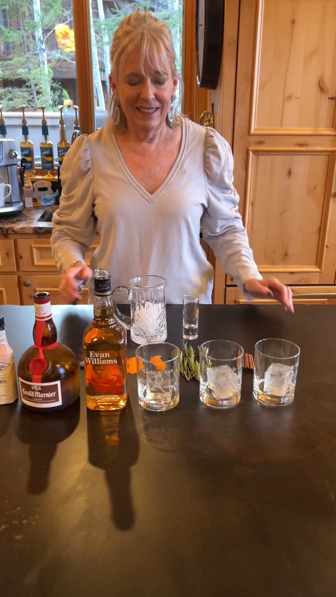 Fun Holiday Cocktail! A cinnamon old fashioned! 

#LTKHoliday #LTKSeasonal #LTKHome