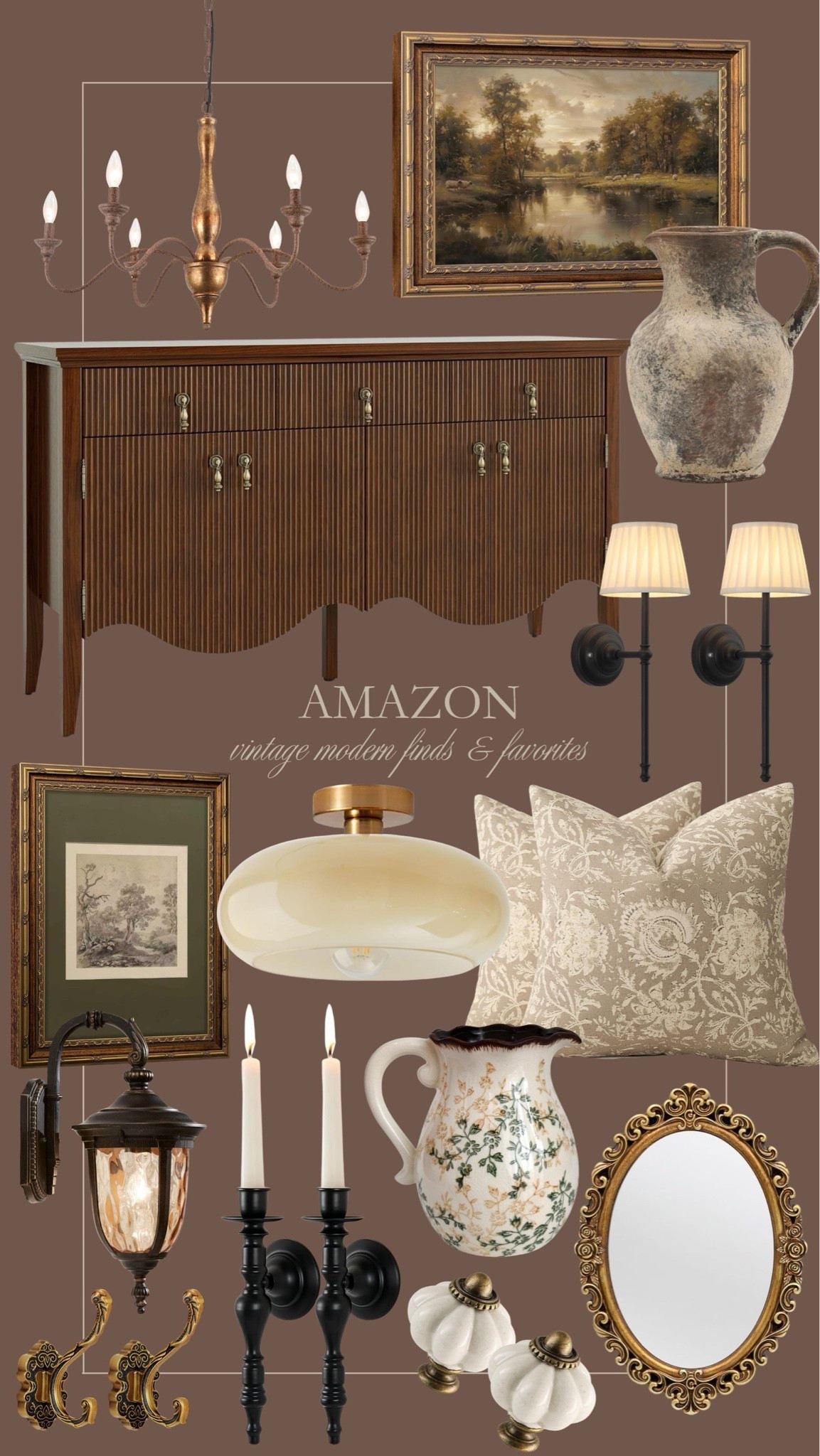 Amazon vintage modern finds! Love these vintage home and modern home finds from Amazon 🖤 Especially the various lighting fixtures!