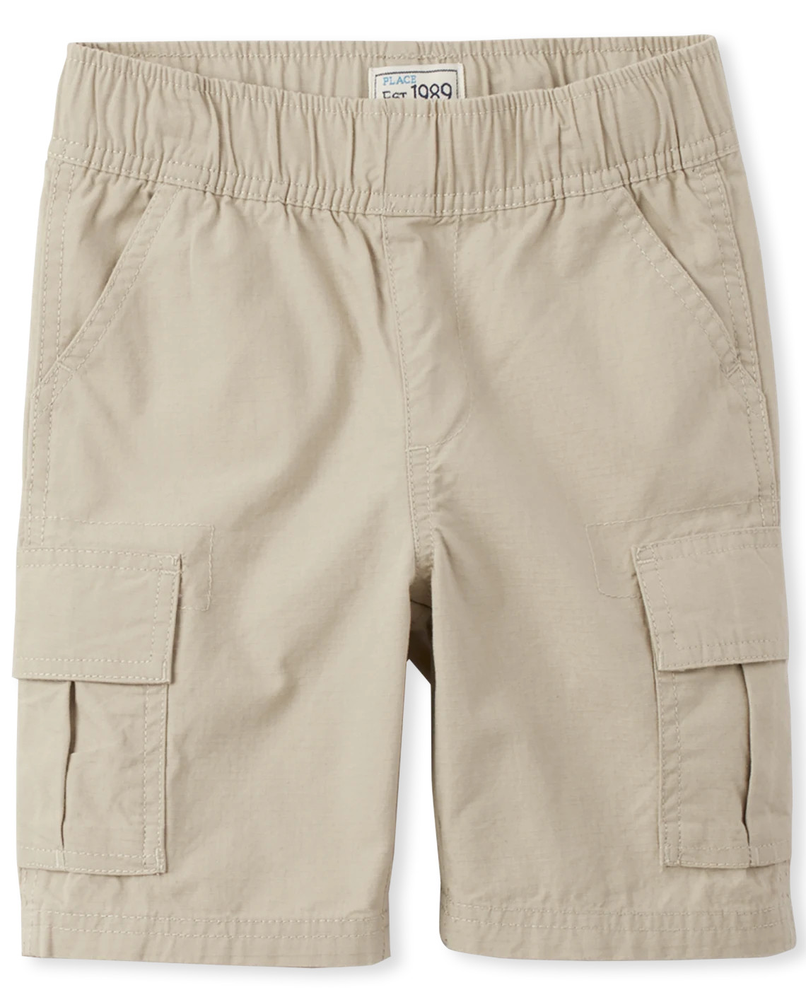 Boys Ripstop Pull On Cargo Shorts - tan | The Children's Place