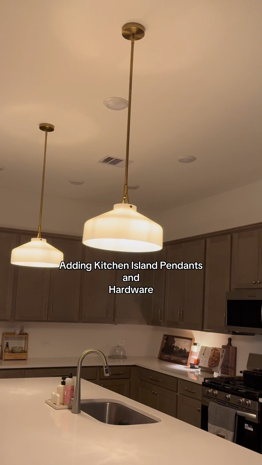Installing Kitchen Pendants and Hardware
#kitchenpendants#westelmpendants#kitchenreno#kitcheninspo#amazonhardware

#LTKSeasonal #LTKHome #LTKFindsUnder100