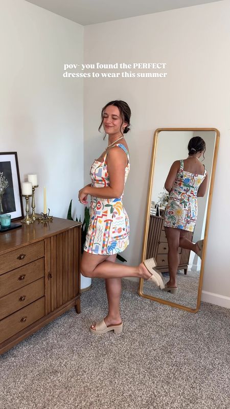 PERFECT SUMMER DRESSES

I sized up, but I should have done my normal size! Literally so perfect for any summer trip to the beach or traveling to eurupe! 

#LTKSeasonal #LTKVideo #LTKStyleTip